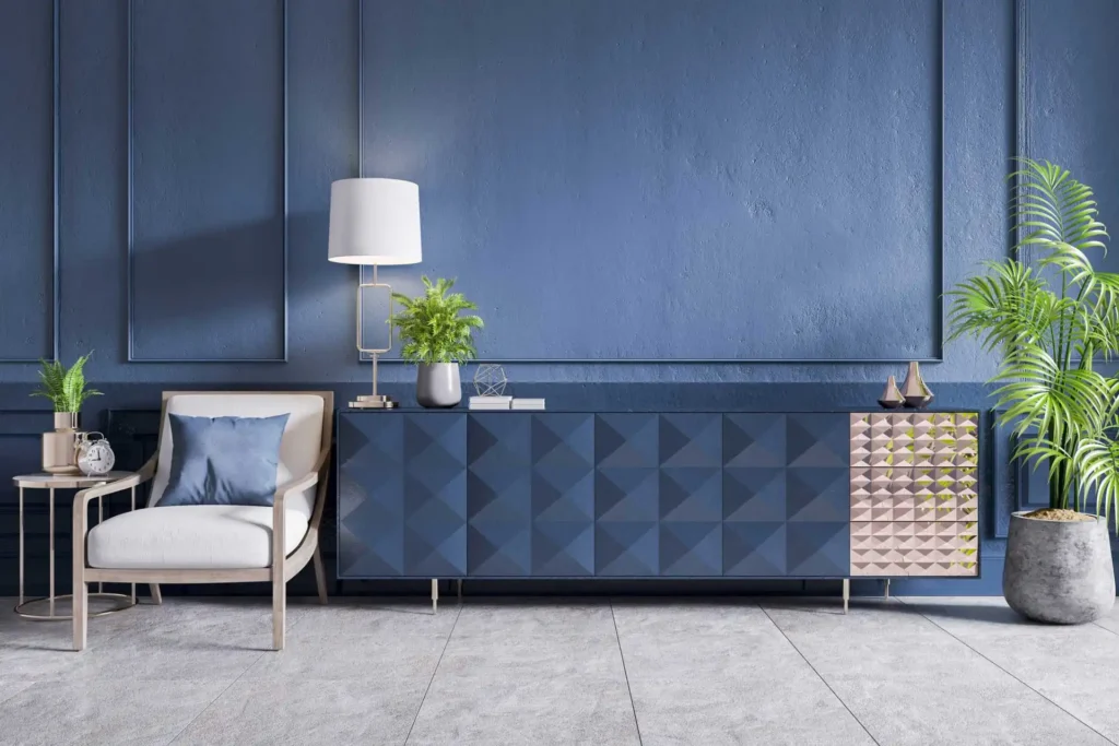 Salón moderno con decoración elegante utilizado como imagen de presentación del blog de Legal Homes sobre derecho inmobiliario en Zaragoza